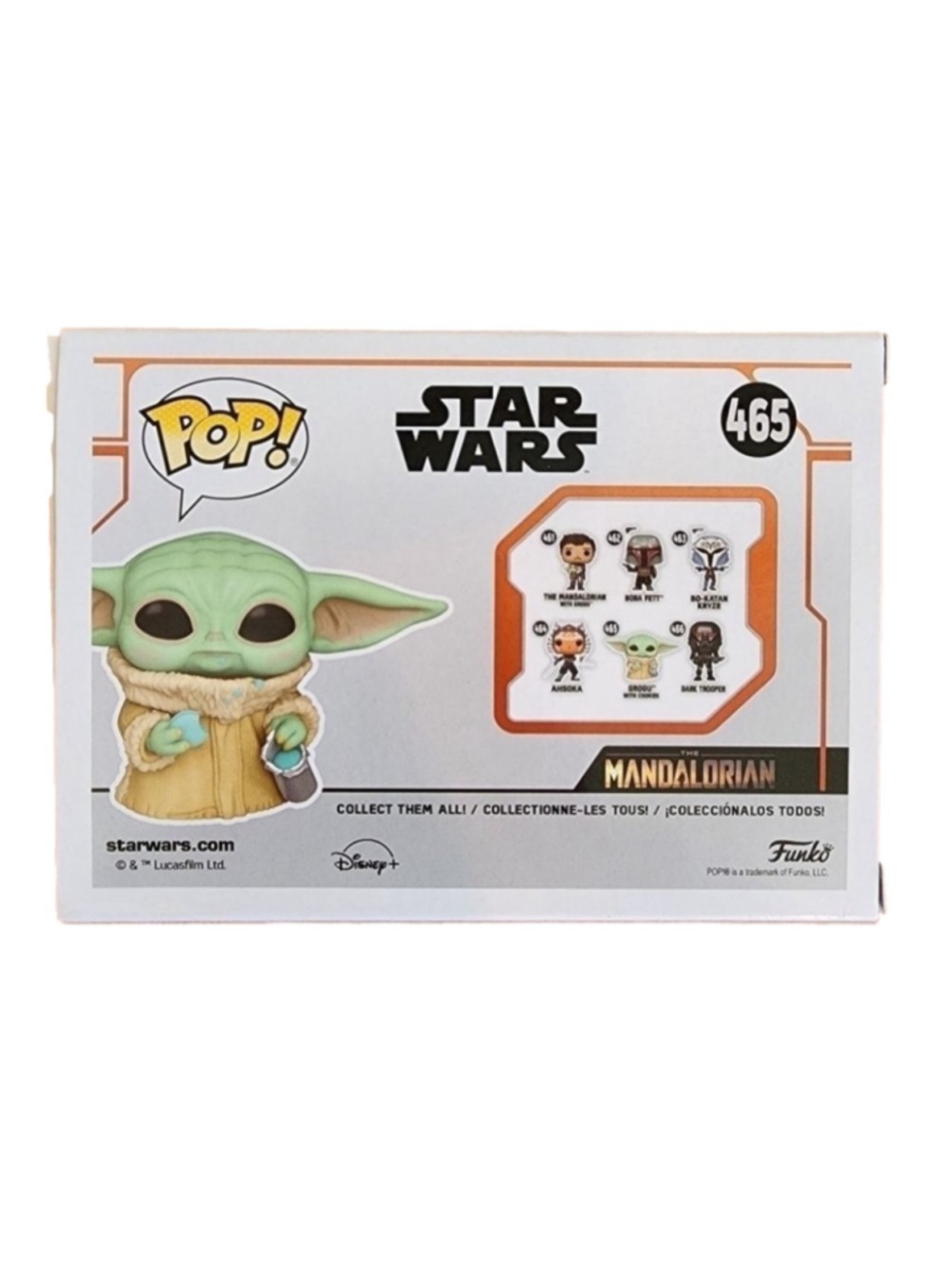 Funko Pop! Star Wars: The Mandalorian Grogu with Cookies #465 - Picture 5 of 7